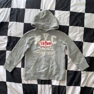 Gray hoodie